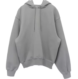 Sweat à capuche réversible vintage en maille 80 % coton 20 % polyester, coupe classique, manches longues, avec trous pour les pouces, 400 grammes - Product Image 1