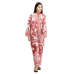 Wholesale Printed <b>Stitch</b> Suit Women's Modern Pakistani Fashion Set - Product Image 1