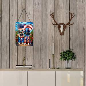 All American Keeshond Prints New 12x16 Multicolor Aluminum Metal <b>Sign</b> for Home Decor Wall Door Hanging <b>Plaque</b> for Kitchen - Product Image 3