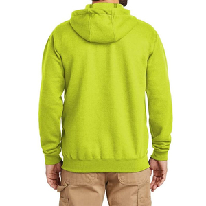 High Quality Custom Men Zipper Hoodie Full <b>Zip</b> <b>Hooded</b> Sweatshirt 100% Cotton Fleece Comfortable Casual Wear Fashion Sportswear - Product Image 2