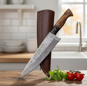 Best Seller PRESTIGE BLADES High Quality 8 Inch Chef <b>Knife</b> 67 Layer Damascus Steel Sharp Ambidextrous Dishwasher <b>Safe</b> Cut - Product Image 4