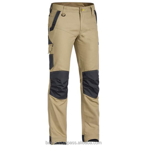 Pantalones DE TRABAJO Cargo de hombre multibolsillos OEM de alta calidad 100% poliéster algodón recto uniforme táctico pantalones de seguridad - Product Image 1
