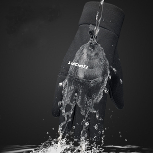 Guantes de Alta Calidad Resistentes al Agua para Deportes al Aire Libre, Diseño con Dedos Táctiles de Silicona Antideslizante, Precio de Fábrica - Product Image 2