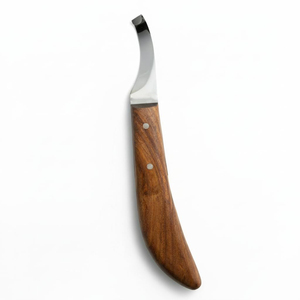 Cuchillo para el Cuidado de Pezuñas con Mango de Madera, Antideslizante, Estilo Único, Producto Confiable, Precio Razonable, Bajo MOQ - Product Image 1