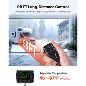 เครื่องทำความร้อนสำหรับจอดรถดีเซล8 KW DC 12-24 V พร้อมถังเชื้อเพลิง10L สำหรับส่วนประกอบและระบบ RV - Product Image 4