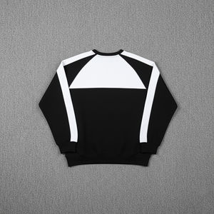 Sweat-shirts à col rond en coton 100% OEM, de haute qualité, épais, unis, pour hommes, vente en gros personnalisée, streetwear. - Product Image 2