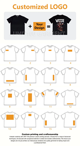 Venta al por mayor 100% camisetas de algodón de alta calidad Unisex hombres por encargo Logo 180 gramos peso camiseta con impresión digital - Product Image 3