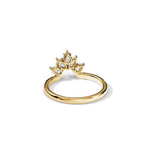 แหวนเพชรทรงมาร์คีส์และทรงลูกแพร์จากห้องปฏิบัติการ รับรองโดย IGI คุณภาพ D-E-F VVS-VS จำหน่ายเครื่องประดับทองและเงิน สำหรับผู้ค้าส่ง B2B - Product Image 4