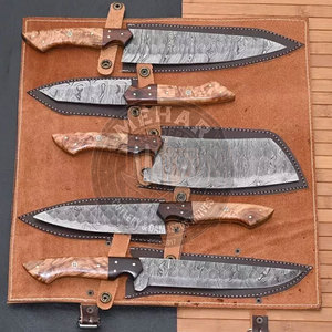 Hot Sale Oem Service Damascus <b>Kitchen</b> <b>Knife</b> Set <b>Kitchen</b> Accessories Damascus <b>Kitchen</b> <b>Knife</b> Set - Product Image 4