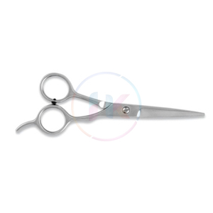 Silver Color Customer High Demanding Hair Cutting & Dressing Tools Lest <b>Handed</b> Barber <b>Scissor</b> With Adjustable Tension Screw - Product Image 3