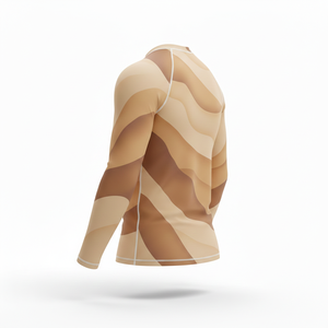 เสื้อรัดรูปแขนยาวแบบยูนิเซ็กซ์สำหรับฝึกซ้อมกีฬา BJJ MMA ยิวยิตสู กราปลิง โนกิ แห้งเร็ว สวมใส่สบาย - Product Image 3