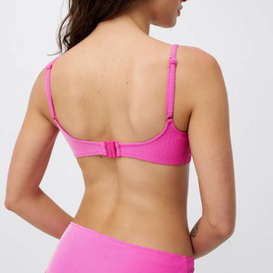 Ensemble de bikini au design personnalisé élégant et confortable, dernier cri, pour femmes, en couleur unie. - Product Image 4