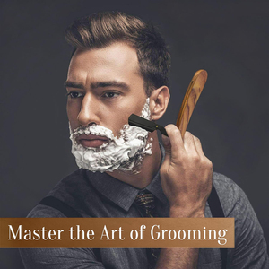 Nouveauté : Rasoir pliable pour la mise en forme de la barbe, lame en acier inoxydable ultra-affûtée, pour barbiers, coiffeurs et experts en toilettage - Product Image 6