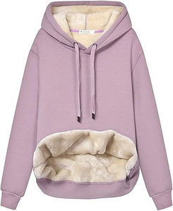 Hoodies pour femmes fabriqués au Pakistan, best-sellers, à capuche, tricotés pour l'hiver, personnalisés, 100% coton, écologiques, confortables, streetwear - Product Image 6