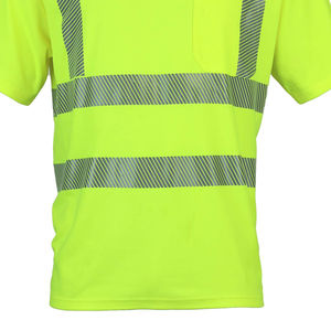 Camisetas de Seguridad Reflectantes de Alta Visibilidad con Logotipo Personalizado, Ropa de Trabajo, Ropa de Seguridad Reflectante de Alta Calidad para Hombre - Product Image 4