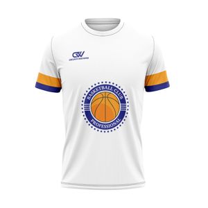 Custom Sublimation Printing Soft Touch Basketball Shooting Shirt 100%Polyester Short Sleeve Comfortable Practice <b>Top</b> OEM Low MOQ - Product Image 1