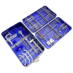 ชุดเครื่องมือผ่าตัดกระดูกแบบประกบกัน Blush Surgical Interlocking Nail Orthopedic Instrument Set - อุปกรณ์ผ่าตัดแบบมืออาชีพสำหรับการจัดตำแหน่งกระดูกและรักษาอาการบาดเจ็บ - Product Image 2