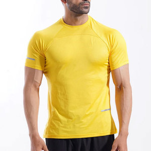 T-shirt Homme Confortable et Extensible à Col Rond, Coupe Musclée, Couleur Unie, Vêtement de Sport – Prix Bas Usine, Meilleures Ventes - Product Image 2