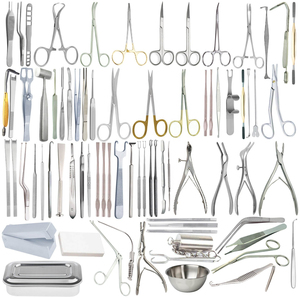 ชุดเครื่องมือผ่าตัดจมูก Walter Nasal Set สำหรับศัลยกรรมตกแต่งจมูกหลัก ชุดเครื่องมือจมูก ENT สำหรับการผ่าตัดปรับรูปทรงจมูกขั้นพื้นฐาน จำนวน 69 ชิ้น - Product Image 4