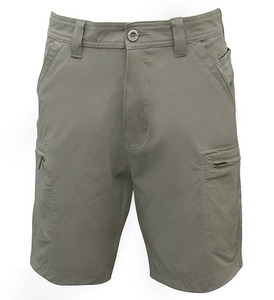 Slim Fit Solid Chino <b>Shorts</b> for <b>Men</b> with 100% Cotton Stretch Fabric Clean <b>Tailored</b> Look Formal Style for Everyday Summer Wear - Product Image 2