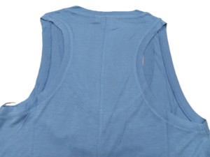 Robe longue décontractée pour femme en tissu, sans manches, col en V, taille naturelle, matelassée, coupe ample - Product Image 2