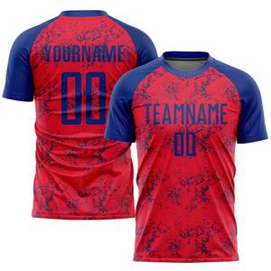 Maillots de football personnalisés de haute qualité, vêtements d'entraînement à séchage rapide avec sublimation du nom de l'équipe à haute visibilité, nouveaux uniformes design. - Product Image 6