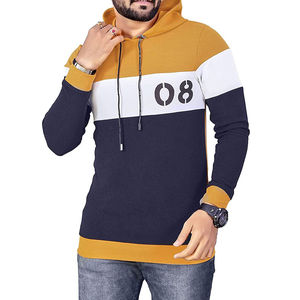 เสื้อฮู้ดดี้ผ้าฝ้ายหนานุ่มแบบ OEM สกรีนลายได้ตามสั่ง ทรงโอเวอร์ไซส์ เสื้อพูลโอเวอร์ผ้าฟลีซ เสื้อสตรีทแวร์แบบเรียบง่าย เสื้อฮู้ดดี้คุณภาพสูงสำหรับฤดูหนาว - Product Image 3