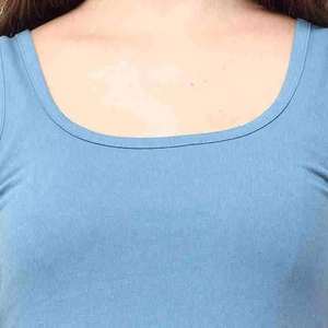 Camiseta sin mangas de fibra de bambú transpirable al por mayor, cuello redondo, para mujer, camiseta sin mangas de algodón, nueva moda, logotipo personalizado, camiseta sin mangas deportiva para mujer - Product Image 3