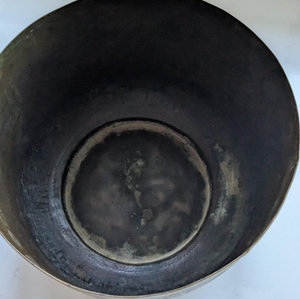 Handmade Brass Tabletop <b>Vase</b> Round Traditional Design Art Display Decorative Metal <b>Bowl</b> Top Selling Metal Planter - Product Image 4