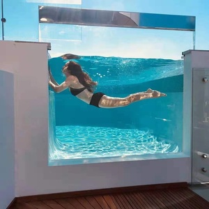 Panneau de piscine en acrylique PMMA vierge transparent épais, personnalisable, anti-UV, pour extérieur - Product Image 4