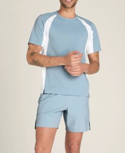 Camiseta Deportiva Premium para Hombre, Holgada, Casual, Lisa, con Cuello Redondo, de Secado Rápido, Transpirable, con Logotipo Personalizado, OEM, ODM - Product Image 2