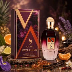 Perfume ESTA FLEUR Eau De Parfum para Mujer 100ml Original de Dubái, Aroma Árabe de Larga Duración, Hecho en Emiratos Árabes Unidos - Product Image 1