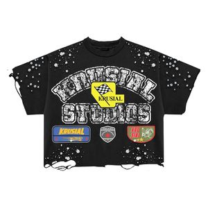 Camisetas Personalizadas de Estilo Urbano, Impresión DTG, Algodón Suave, Estilo Holgado, MOQ Bajo, Producción Rápida y Envío a Todo el Mundo - Product Image 4