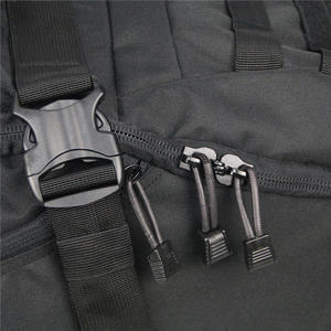 Sac à dos tactique MOLLE robuste noir, sac de transport - Product Image 3