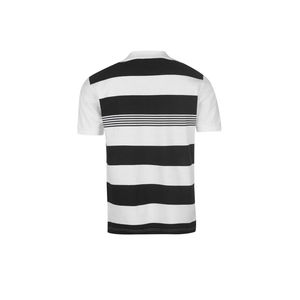 T-shirt décontracté pour homme, bleu marine uni avec empiècements blancs, poche poitrine, manches courtes, respirant, séchage rapide, logo personnalisé, vente en gros - Product Image 6