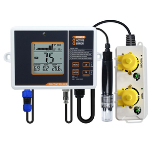 Controlador de pH Digital de Alto Rendimiento, Doble Relé, Dosificación Ajustable, Calibración Automática de 2 Puntos para Acuarios e Hidroponía - Product Image 1