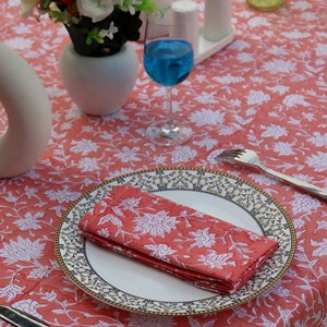 Nappe de table rectangulaire de luxe légère et personnalisée, couleur unie, 100 % coton, tissu lavé à la pierre - Product Image 5