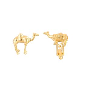 Luxury Gold Plated Camel Design <b>Cufflinks</b> for Men Animal Formal <b>Shirt</b> Accessories Wedding Business Gift Designer Cuff Links - Product Image 6