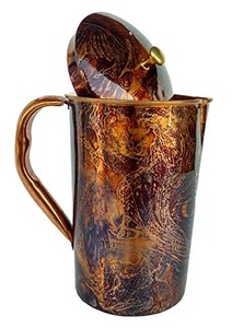 Jarra de Agua de Cobre de Doble Pared con Diseño Impreso Decorativo y Único, Estilo Moderno, Compre Directamente del Proveedor a Precio de Fábrica - Product Image 3