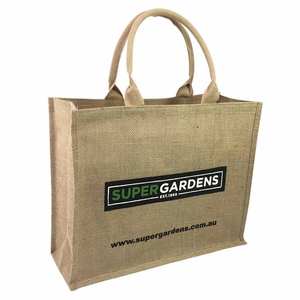 Bolsa de Yute de Gran Capacidad con Cierre de Cremallera para Compras y Uso en el Mercado - Product Image 3