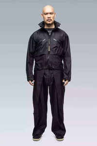 Techwear Jacket Men's Waterproof Tactical Windbreaker Urban Cyberpunk Functional Streetwear Multi-pocket Ninja Darkwear Windcoat - Product Image 2