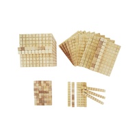 NOUVEAU Haute qualité, 121pcs, Base en bois Dix blocs A, bloc amusant pour enfants, jouet de table