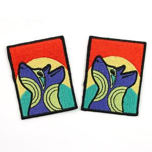 Parche Bordado de Ala de Corazón Dorado para Coser, Estilo Lujoso, Parche de Tela Bordado - Product Image 3