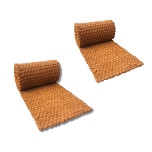 เสื่อใยมะพร้าวทอมือขายดีที่สุด / เสื่อปาล์ม 100% มะพร้าว 1ม.x10ม.x35มม. ย่อยสลายได้ ป้องกันพื้นดินสำหรับจัดสวน - Product Image 1