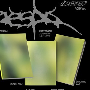 aespa 2ème album complet [LEMONADE] (Version ACID) Carte photo d'album KPOP K-POP SM - Product Image 3