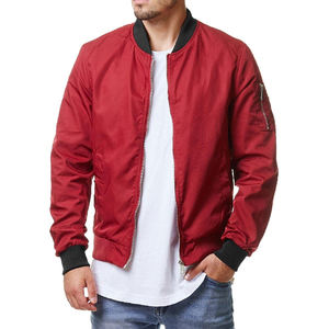 Chaqueta Bomber de Lona y Nailon para Hombre, Estilo Casual, Personalizada, de Alta Calidad, con Cierre Frontal y Logotipo, Resistente al Viento, para Invierno - Product Image 5