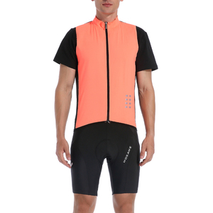 Chaleco Deportivo sin Mangas para Ciclismo, Ligero, Cortavientos, para Hombre, Color Negro, para Ciclismo de Montaña - Product Image 2