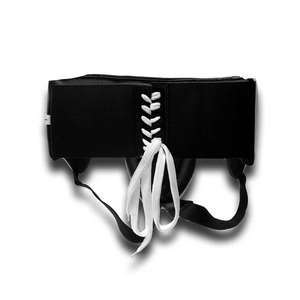 Hot Sale New Arrival Men's Custom Made Groin Guards Unique Style Genuine Leather Boxing <b>Sets</b> Groin Guard for Boxing - Product Image 6