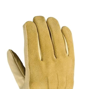 Guantes de Seguridad de Cuero de Grano Completo, Resistentes a la Abrasión, Antideslizantes, con Puño Reforzado, Guantes de Trabajo de Uso General - Product Image 6