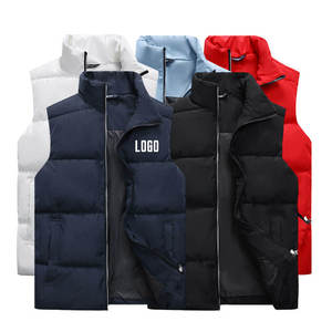 Chaleco Acolchado Personalizado para Hombre 2026, Chaleco Ligero sin Mangas, Chaqueta de Plumón para Invierno, Chaleco de Trabajo Acolchado - Product Image 3